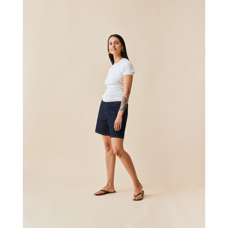 PARKLIFE CAP SLEEVE T-SHIRT WHITE