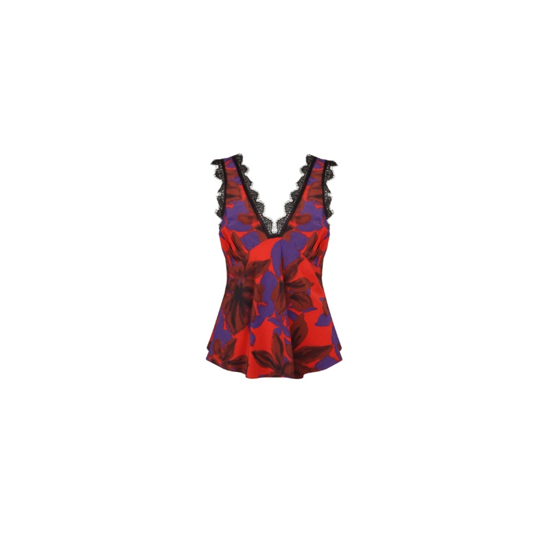 ROSARIA LACE TANK SAMBA|4|6|8|10|12|14|16|18|20