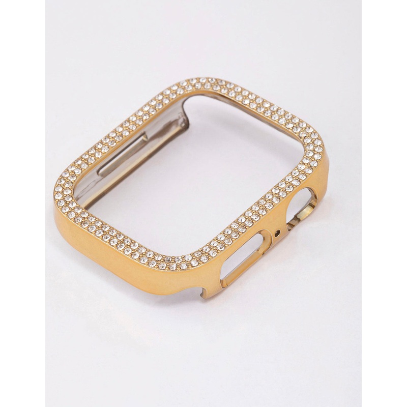 Gold Diamante Encrusted Watch Case 44/45mm