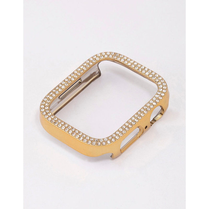 Gold Diamante Encrusted Watch Case 44/45mm