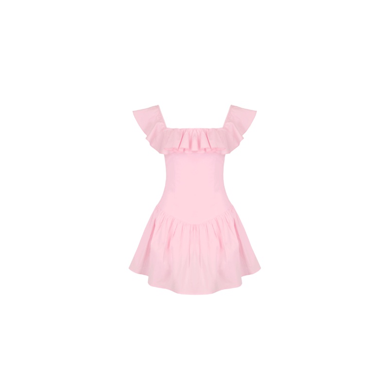 MONACO MINI DRESS SOFT PINK|4|6|8|10|12|14|16|18|20