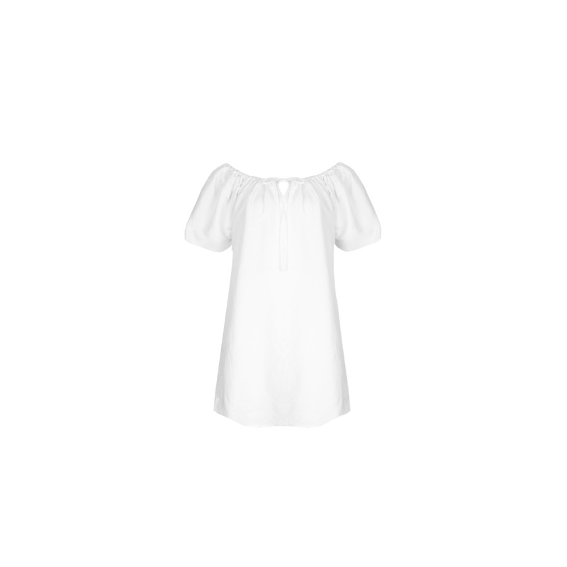 FLORY MINI DRESS WHITE|4|6|8|10|12|14|16|18|20