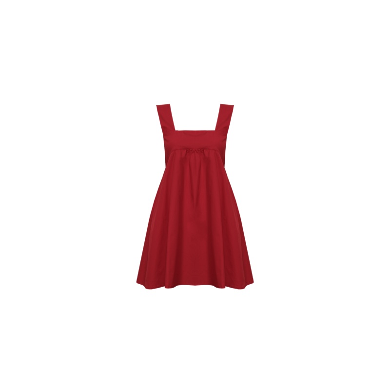 MARGIE TIE MINI DRESS GARNET|4|6|8|10|12|14|16|18|20