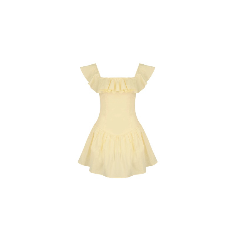 MONACO MINI DRESS BUTTER|4|6|8|10|12|14|16|18|20