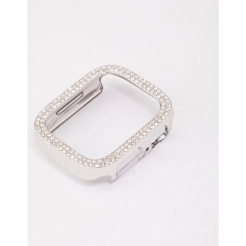 Silver & Diamante Watch Case 40/41mm