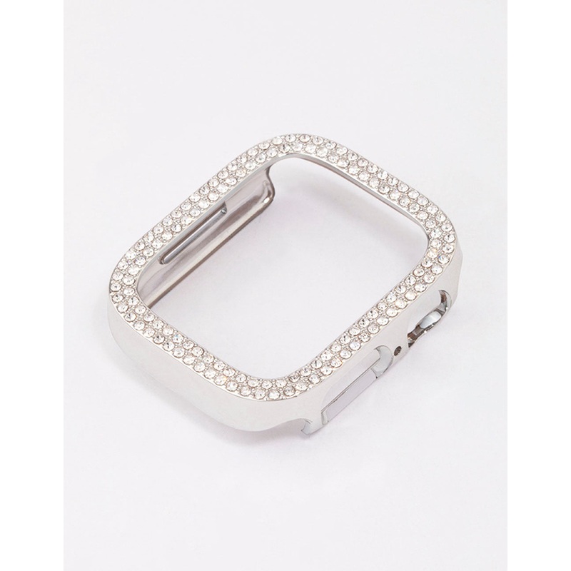 Silver & Diamante Watch Case 40/41mm