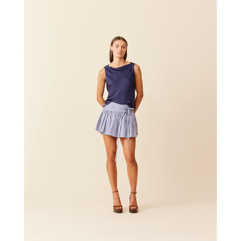 RODEO MINI SKIRT NAVY STRIPE|4|6|8|10|12|14|16|18|20