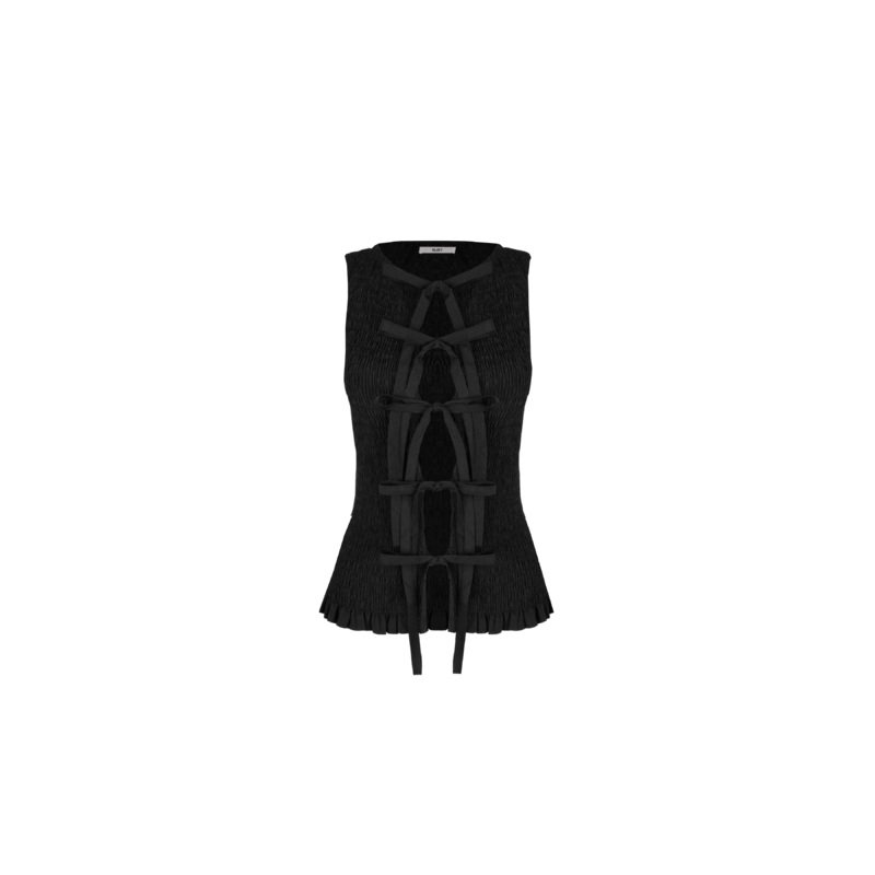 TRULLI TIE TOP BLACK|4|6|8|10|12|14|16|18|20