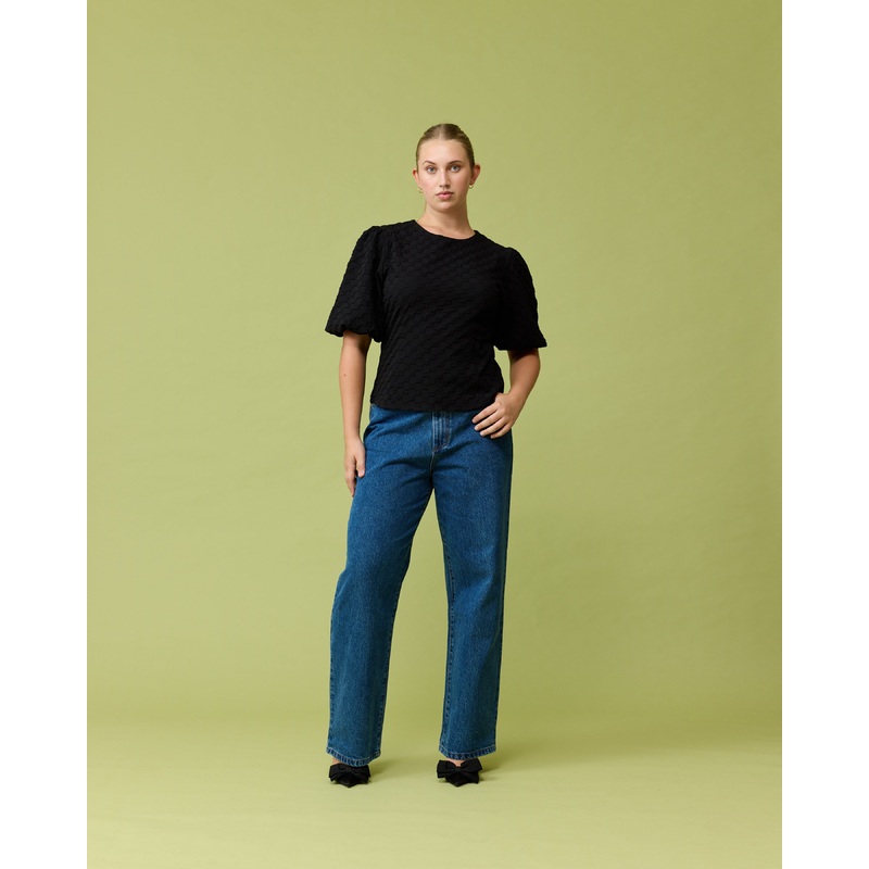 TULIP TOP BLACK|4|6|8|10|12|14|16|18|20