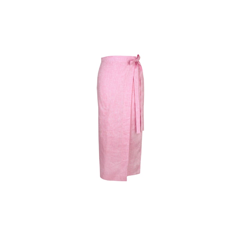 VIDA WRAP SKIRT PINK|4|6|8|10|12|14|16|18|20