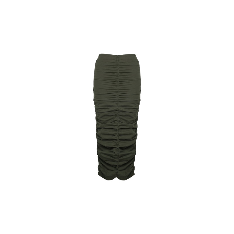 ARIEL MIDI SKIRT KHAKI|4|6|8|10|12|14|16|18|20