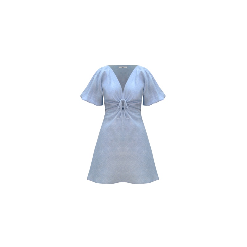 DONOVAN MINI DRESS BABY BLUE|4|6|8|10|12|14|16|18|20