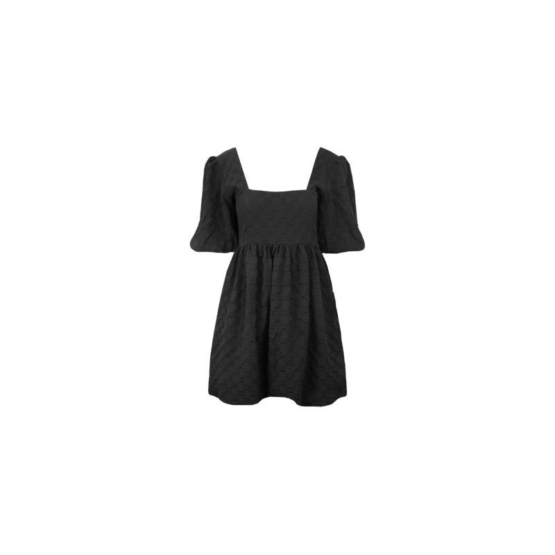 TULIP MINI DRESS BLACK|4|6|8|10|12|14|16|18|20