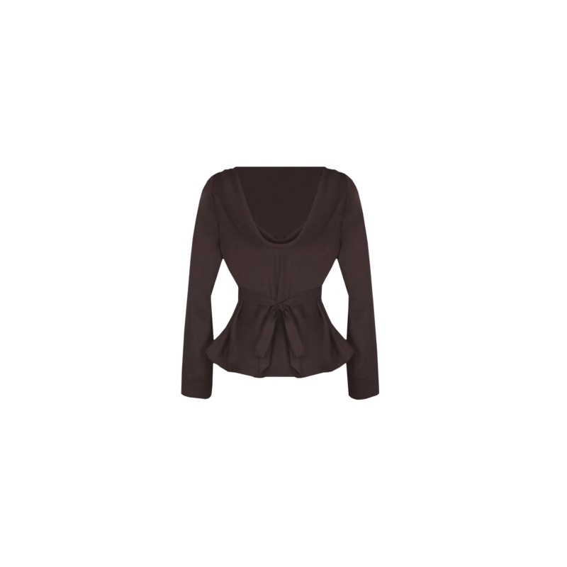 FIREBIRD COWL TOP JAVA|4|6|8|10|12|14|16|18|20