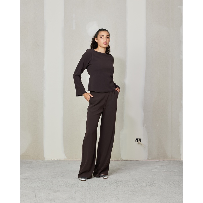 FIREBIRD COWL TOP JAVA|4|6|8|10|12|14|16|18|20