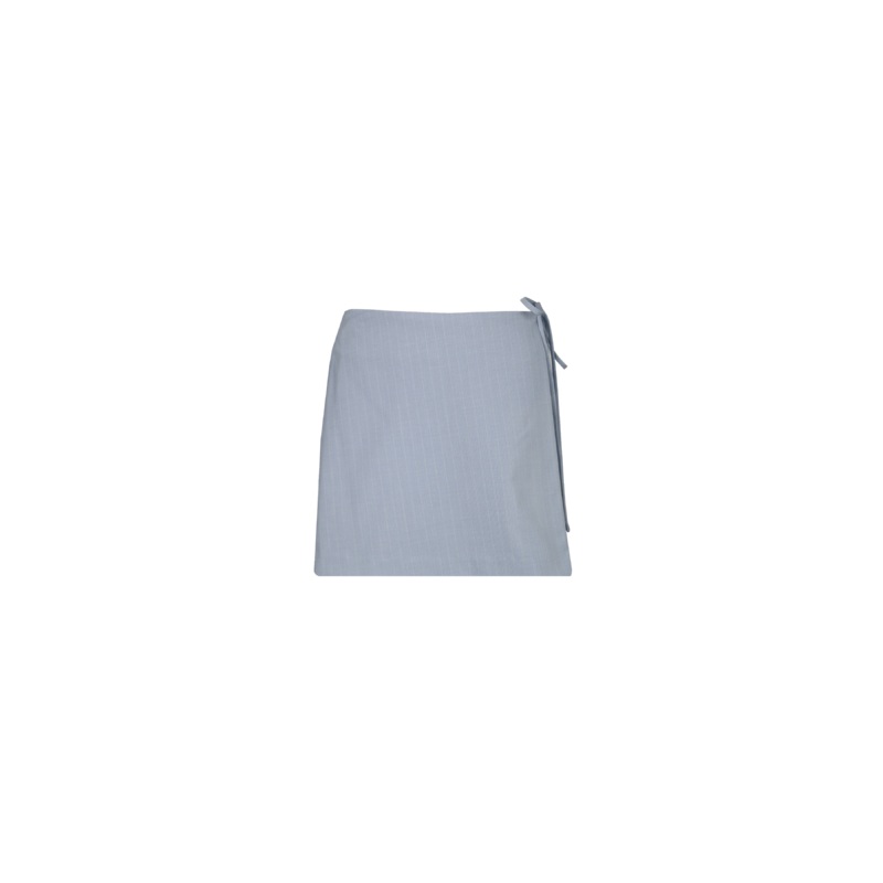 MILO MINI SKIRT POWDER PINSTRIPE