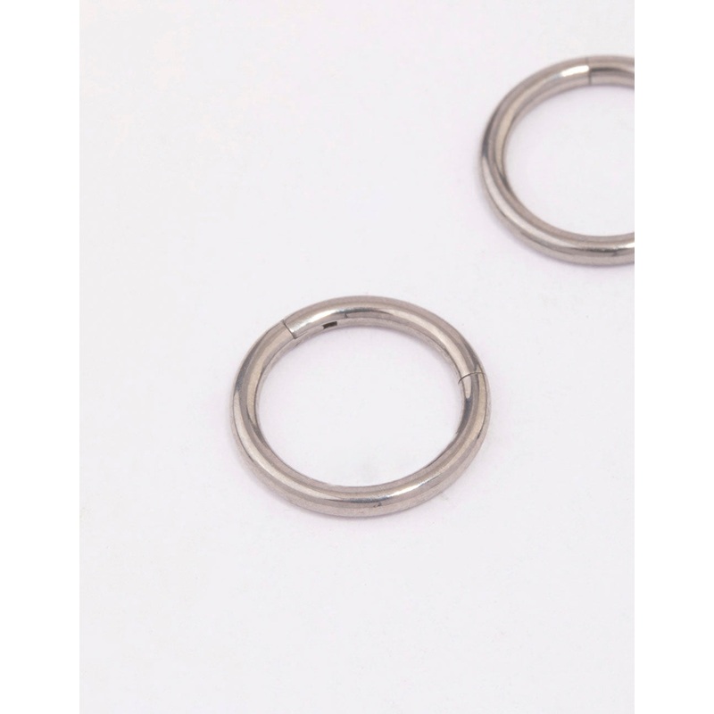 Titanium Sleeper Earrings 8mm