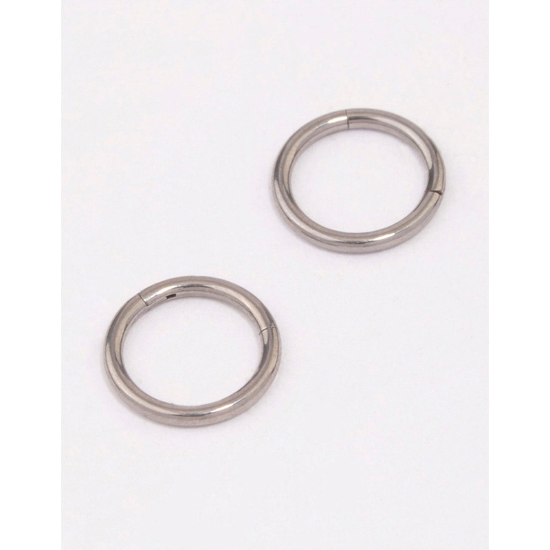 Titanium Sleeper Earrings 8mm