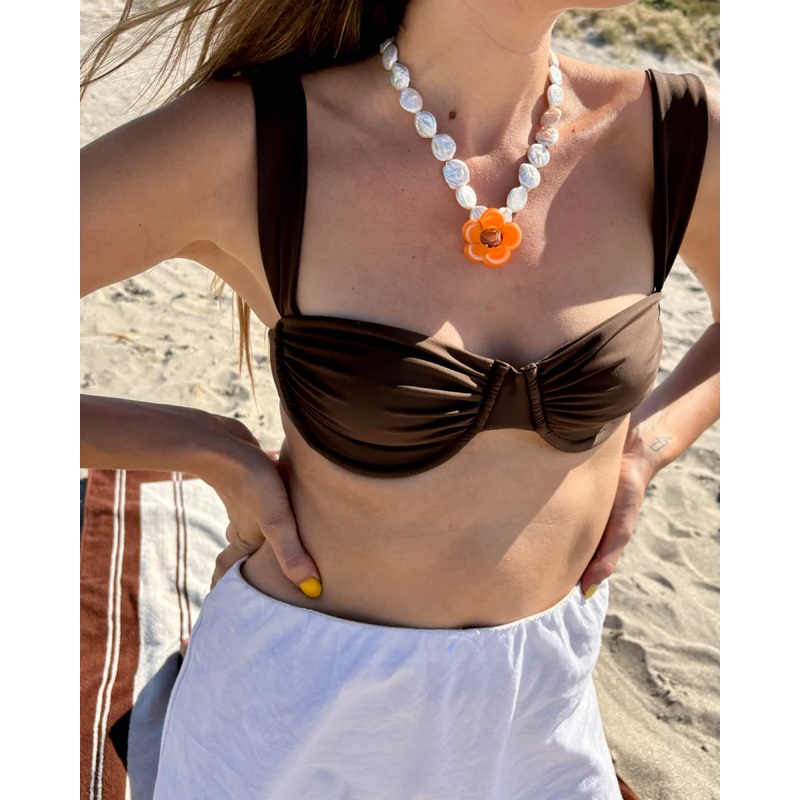 BILLIE LARGE PENDANT TANGERINE