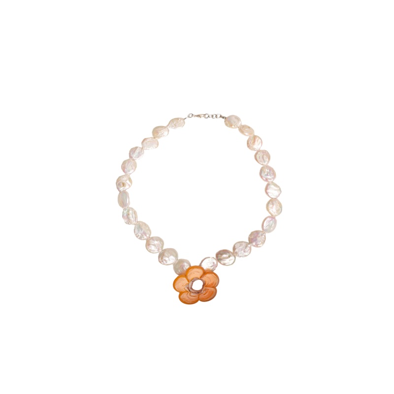 BILLIE LARGE PENDANT TANGERINE