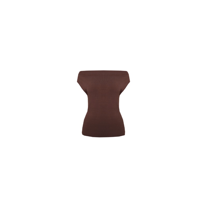 EMMA KNIT TOP CHOCOLATE|4|6|8|10|12|14|16|18|20