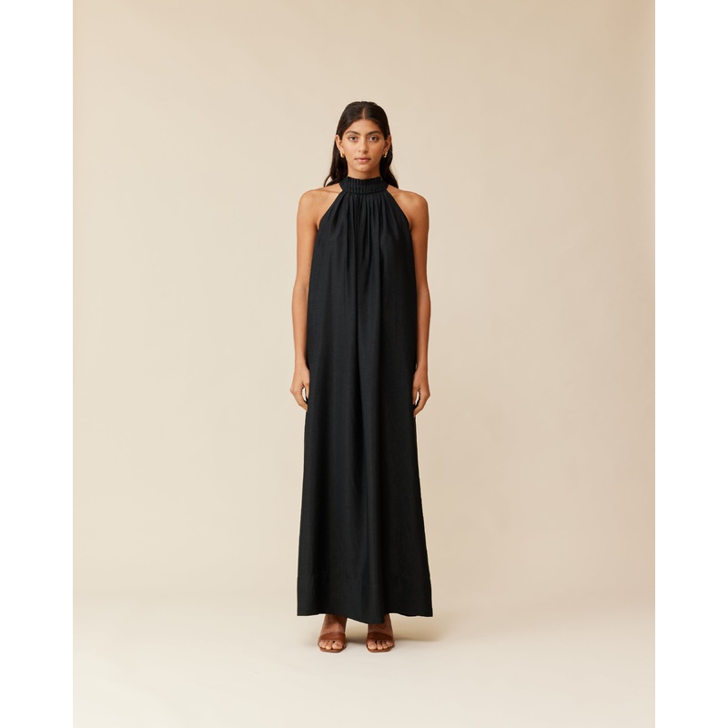 CAROL GOWN BLACK|8|10|12|14|16|18|20