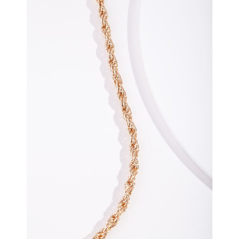 Gold Plated  Letter E Pendant Necklace