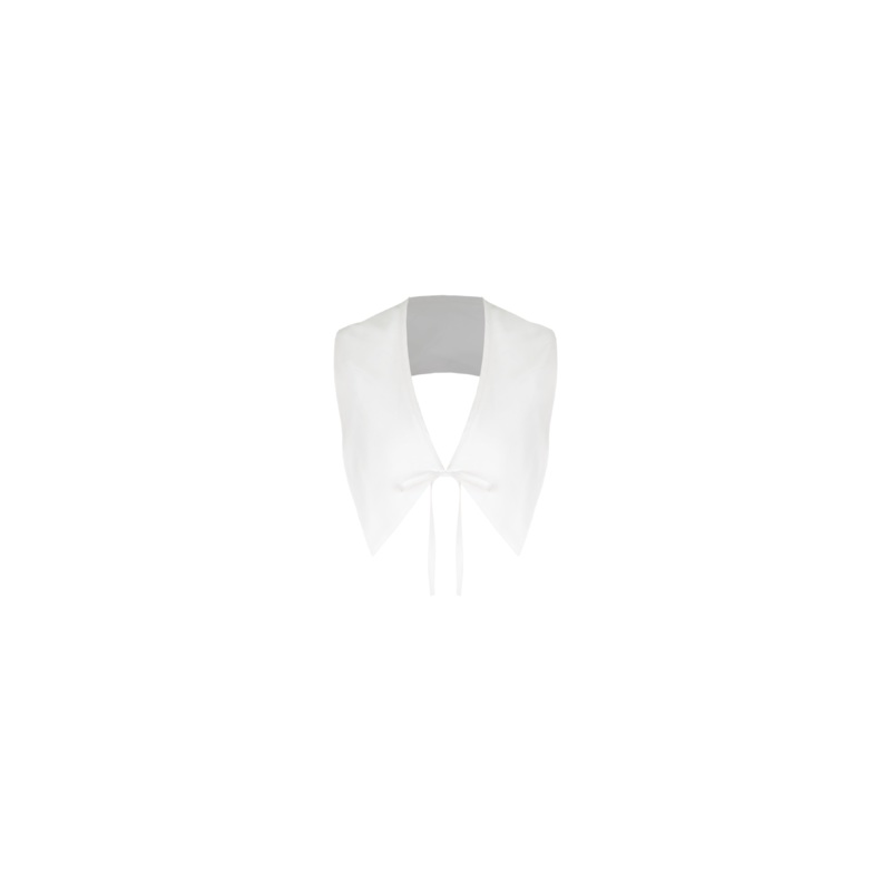 LOLA COLLAR WHITE|ONE SIZE