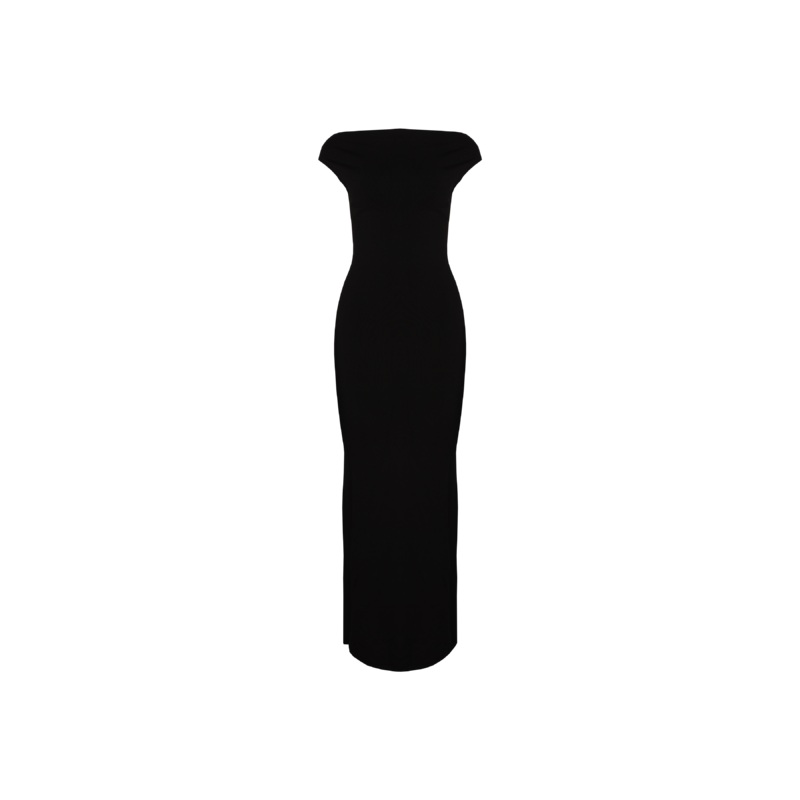 EMMA KNIT DRESS BLACK|4|6|8|10|12|14|16|18