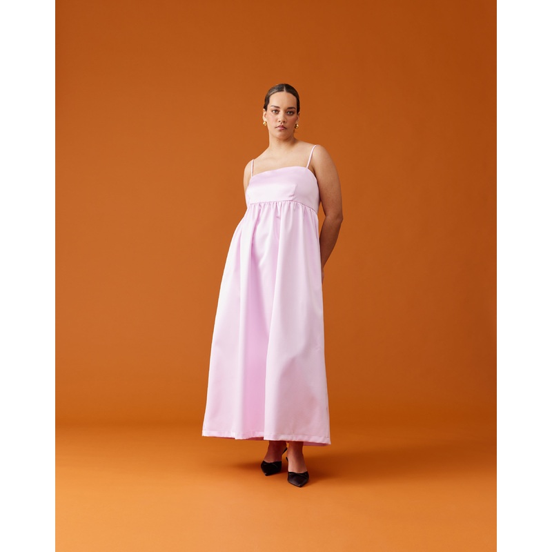 CHER MAXI DRESS SOFT PINK|4|6|8|10|12|14|16|18|20