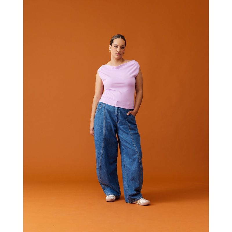 EMMA KNIT TOP LILAC|4|6|8|10|12|14|16|18|20