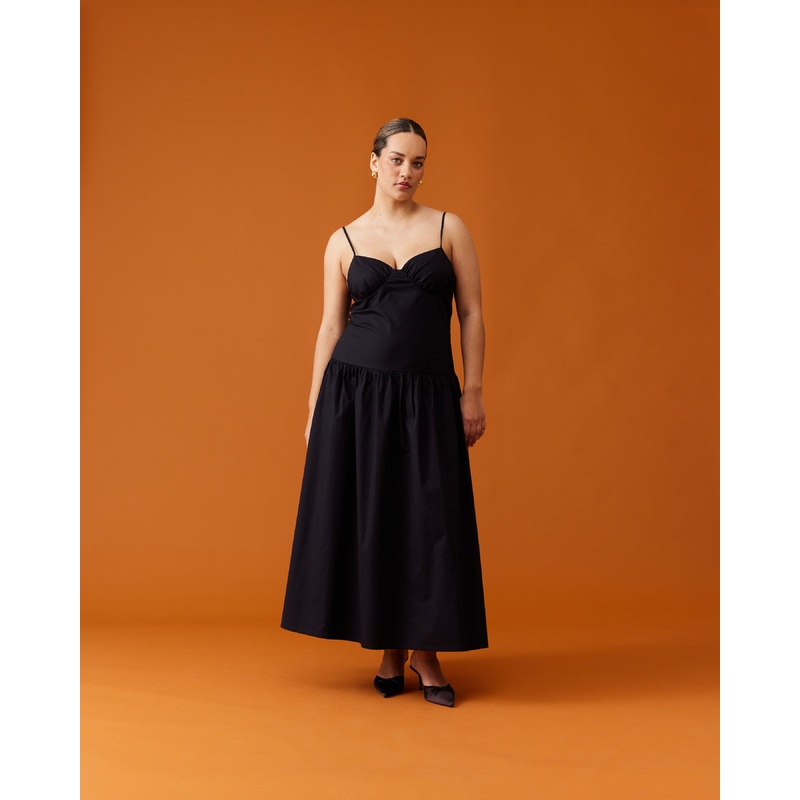 MONACO DRESS BLACK|4|6|8|10|12|14|16|18|20