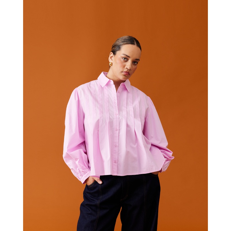 NAOMI SHIRT PINK|4|6|8|10|12|14|16|18|20