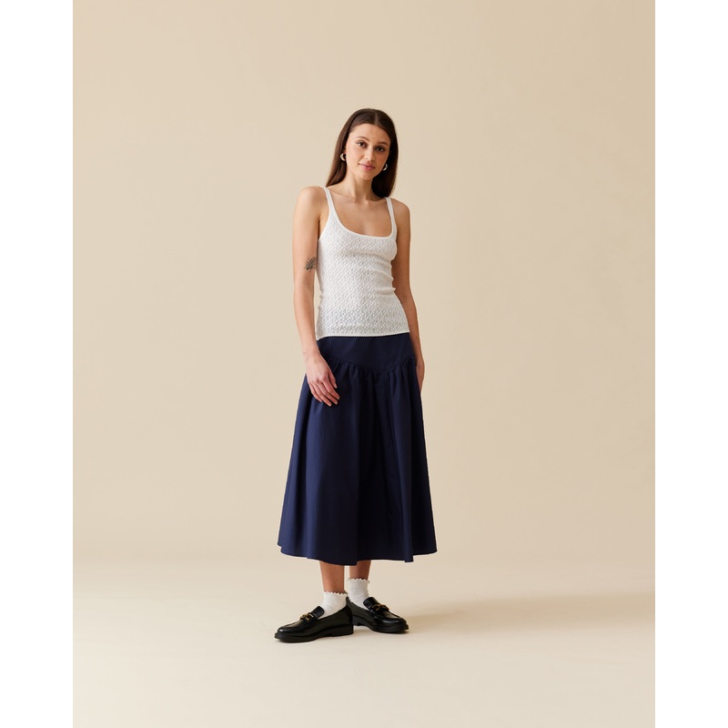 NONI SKIRT NAVY|4|6|8|10|12|14|16|18|20
