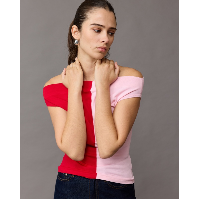 EMMA KNIT TOP PINK CHERRY|4|6|8|10|12|14|16|18|20