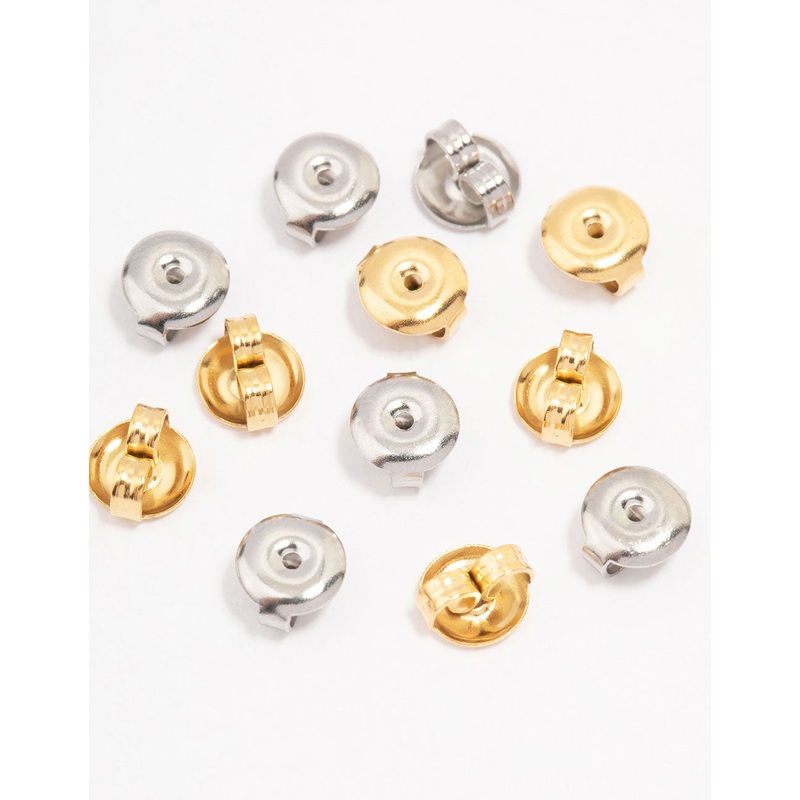 Surgical Steel Butterfly Ear Backs