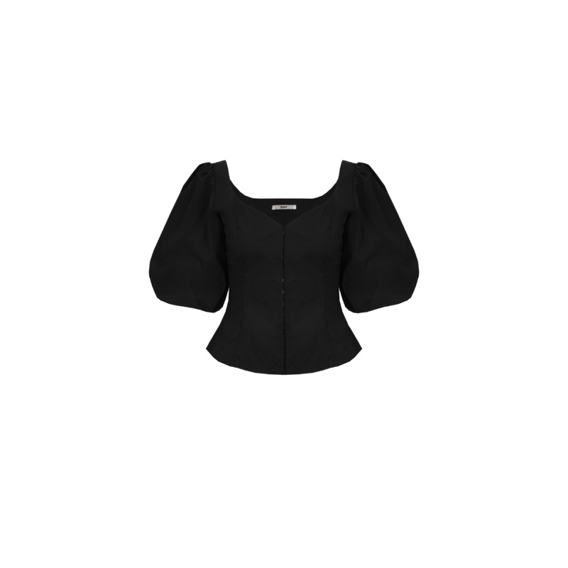 ARIEL BLOUSE BLACK|4|6|8|10|12|14|16|18|20
