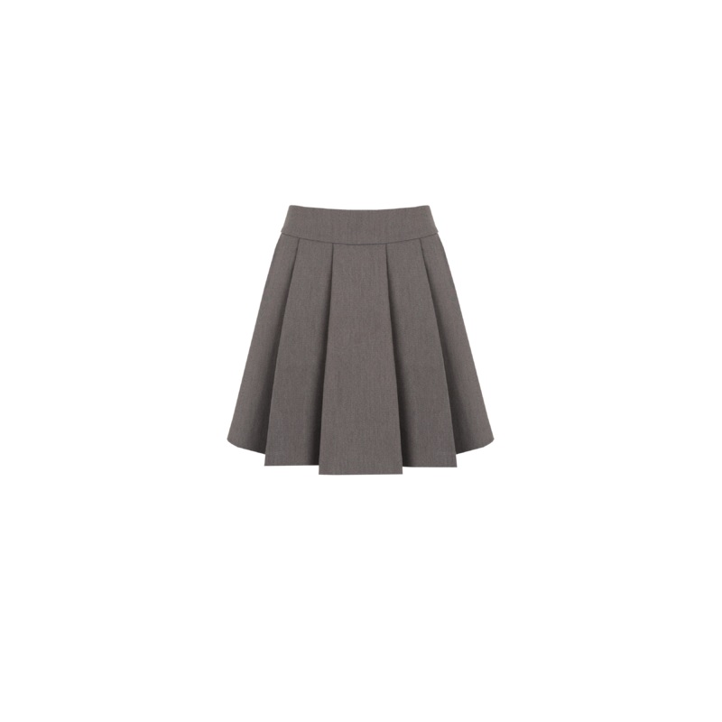 CARMY MINI SKIRT CHARCOAL|4|6|8|10|12|14|16|18|20