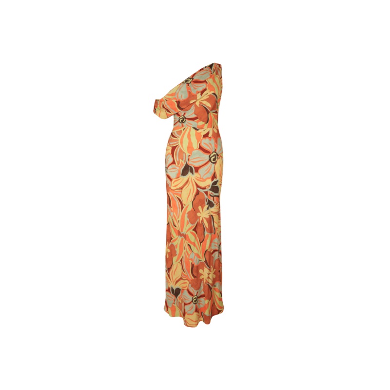 MELON MAXI DRESS MELON FLORAL|4|6|8|10|12|14|16|18|20