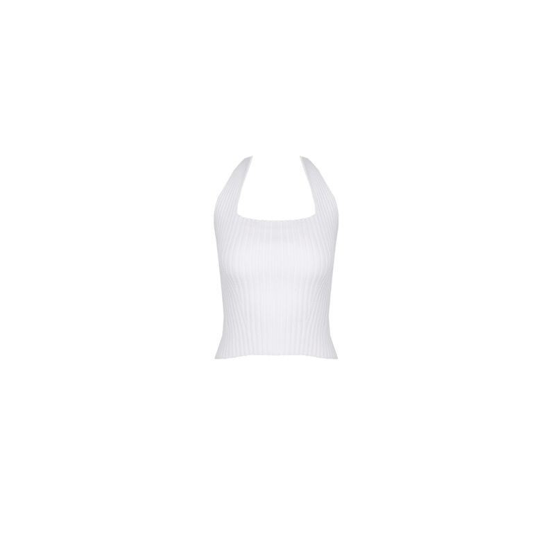 SOL HALTER TANK WHITE|4|6|8|10|12|14|16