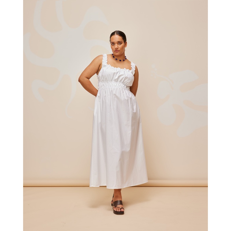 TRULLI DRESS WHITE|6|8|10|12|14|16|18|20