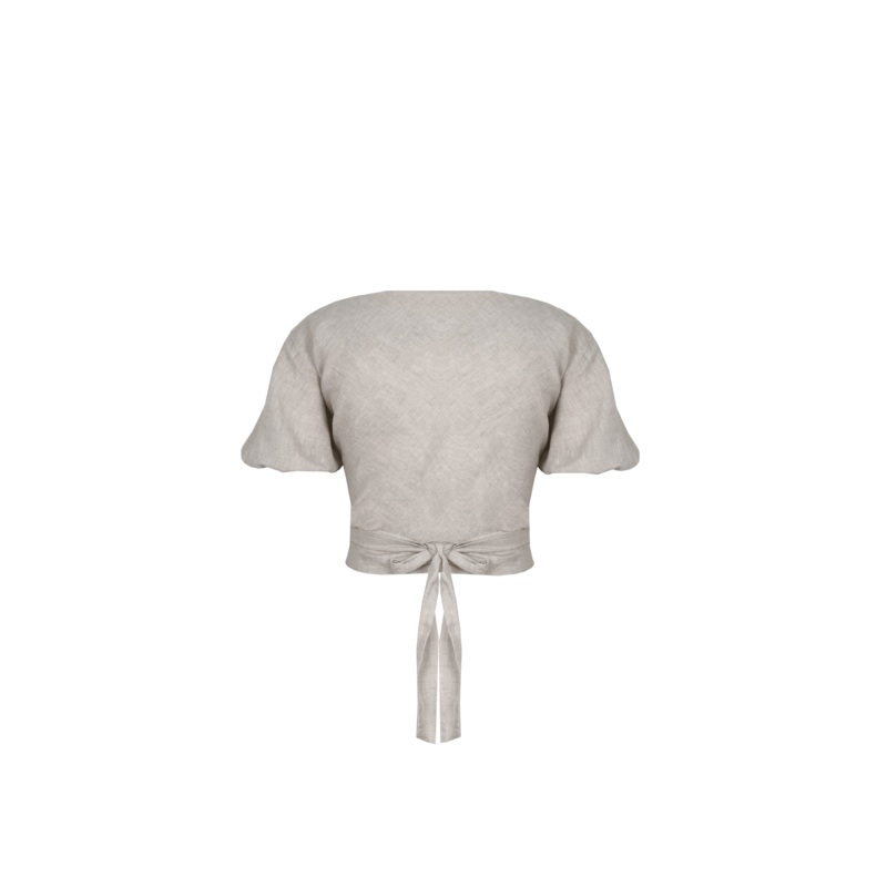 AVALON LINEN BLOUSE NATURAL|4|6|8|10|12|14|16|18