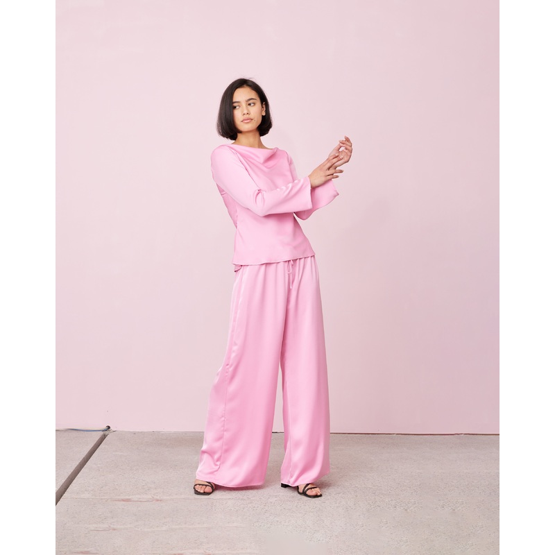 ANDIE SATIN PANT CANDY|4|6|8|10|12|14|16|18|20