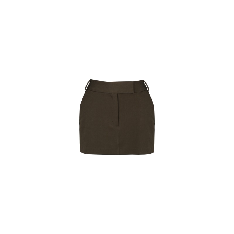RUE MINI SKIRT KHAKI|4|6|8|10|12|14|16|18|20