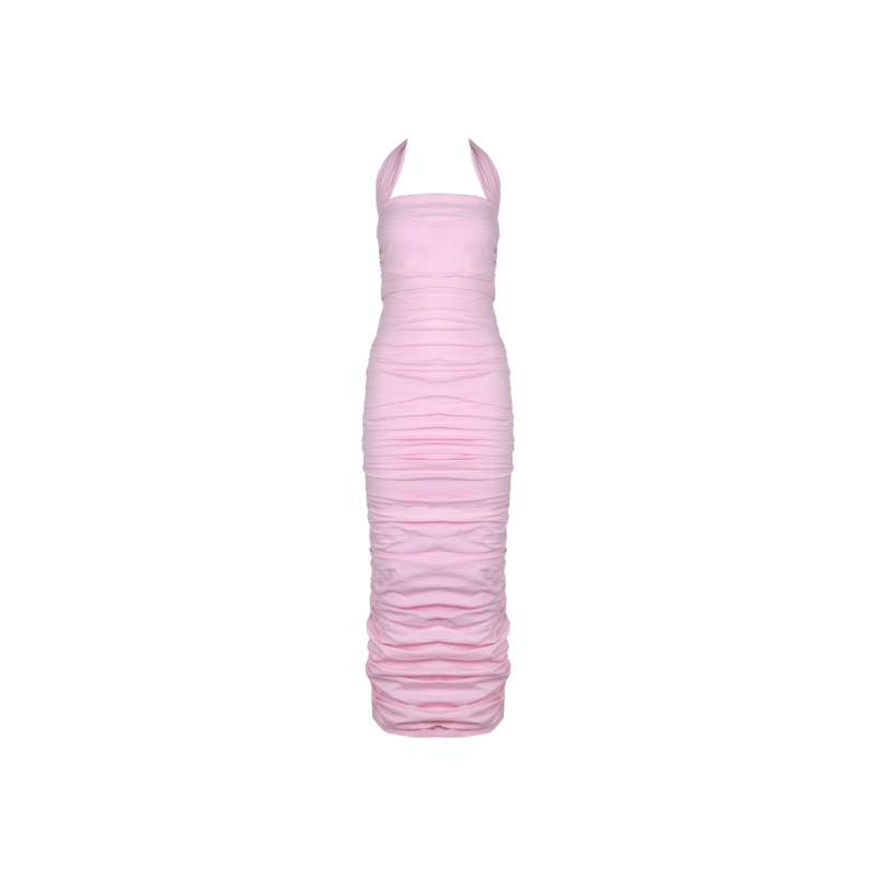 ARIEL HALTER DRESS CARNATION|4|6|8|10|12|14|16|18|20