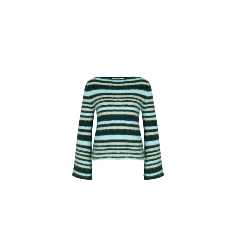 MILO SWEATER FOREST STRIPE|4|6|8|10|12|14|16|18|20