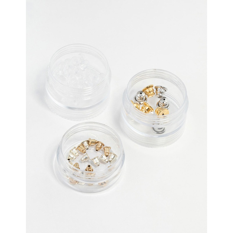 Gold & Silver 3 Tubs Bullet Backs