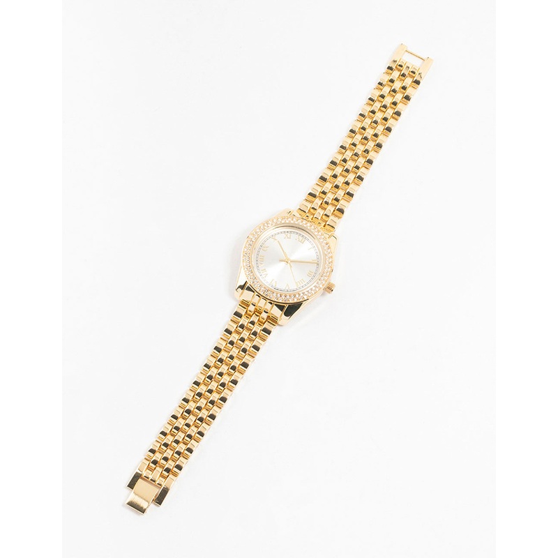 Gold Diamante Outer Medium Watch