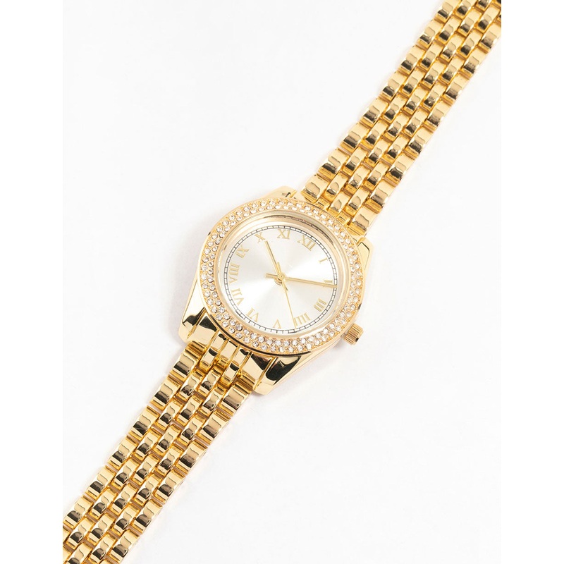 Gold Diamante Outer Medium Watch