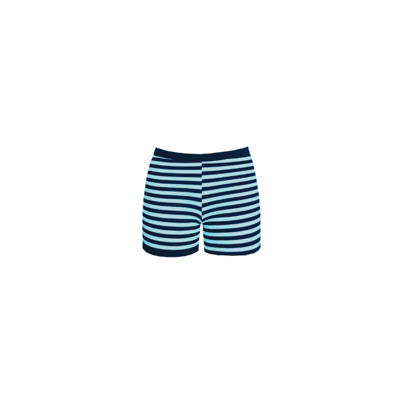 MARLA SHORTS BABY BLUE NAVY STRIPE